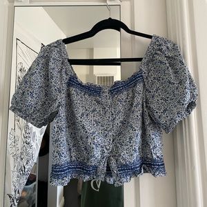Madewell Peasant Blouse - S